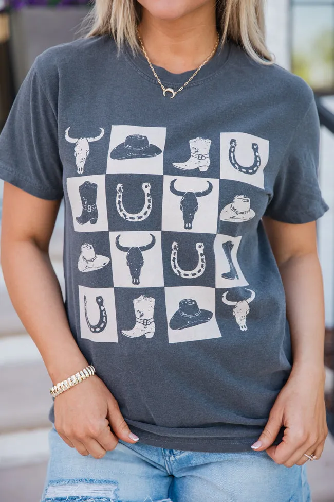 Country Checkered Pepper Comfort Colors Graphic Tee sold by Pink Lily product image thumbnail 3