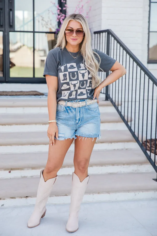 Country Checkered Pepper Comfort Colors Graphic Tee sold by Pink Lily product image thumbnail 2