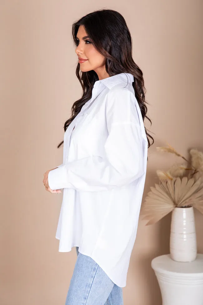 Now And Then Ivory Button Front Blouse FINAL SALE sold by Pink Lily product image thumbnail 5