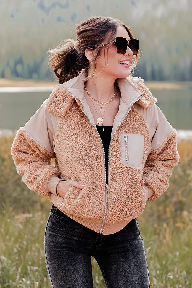 Dolly Sherpa Jacket FINAL SALE sold by Pink Lily