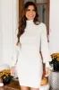 Excited For This Cream Turtleneck Sweater Dress FINAL SALE sold by Pink Lily