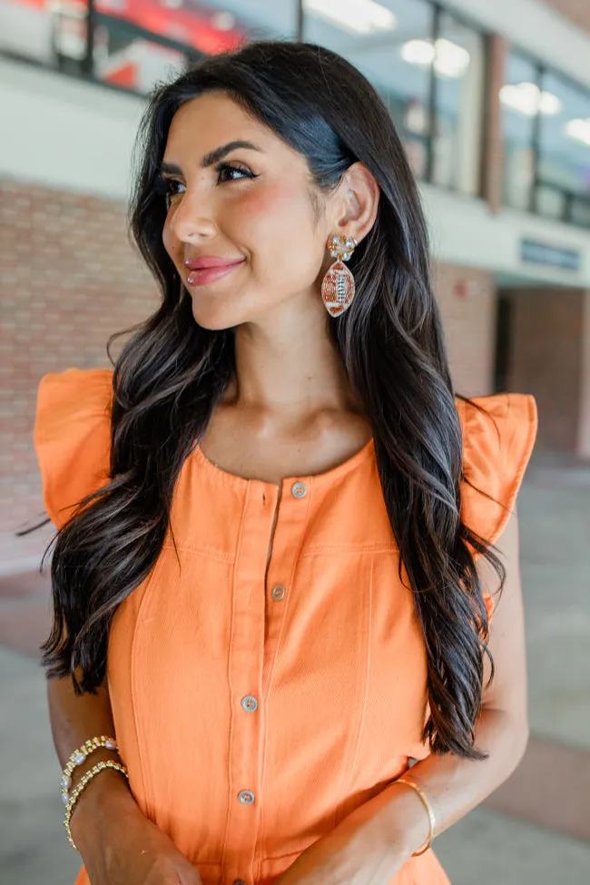 Beaded Football Earrings SALE sold by Pink Lily product image thumbnail 3
