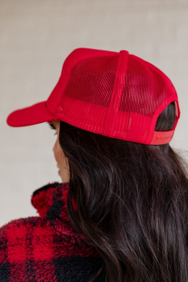 Santa Hat Red Trucker Hat sold by Pink Lily product image thumbnail 3