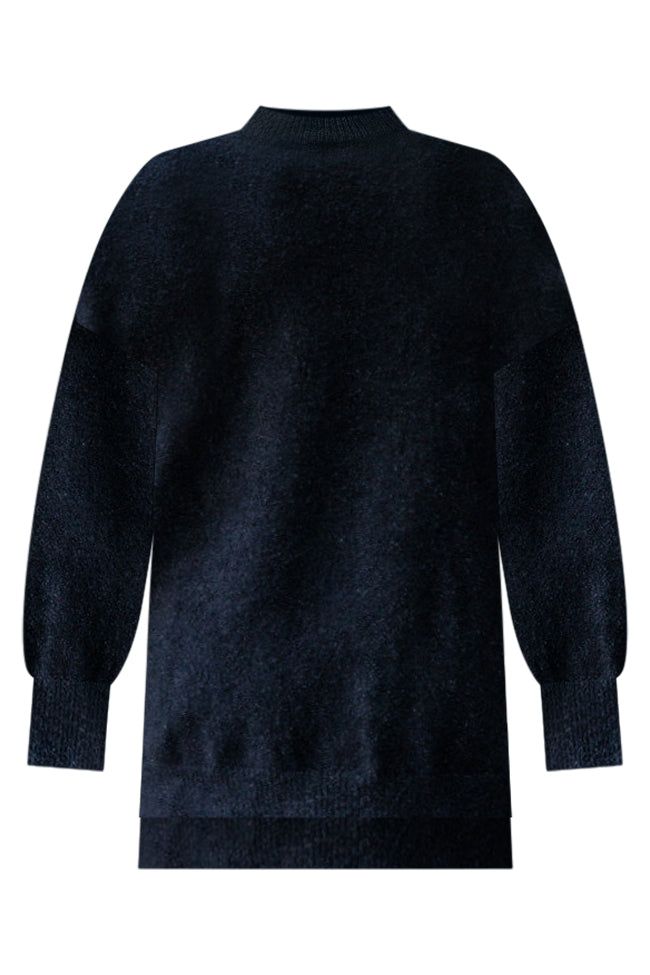 Never Wanna Go Black Pocketed Oversized Sweater sold by Pink Lily product image thumbnail 10