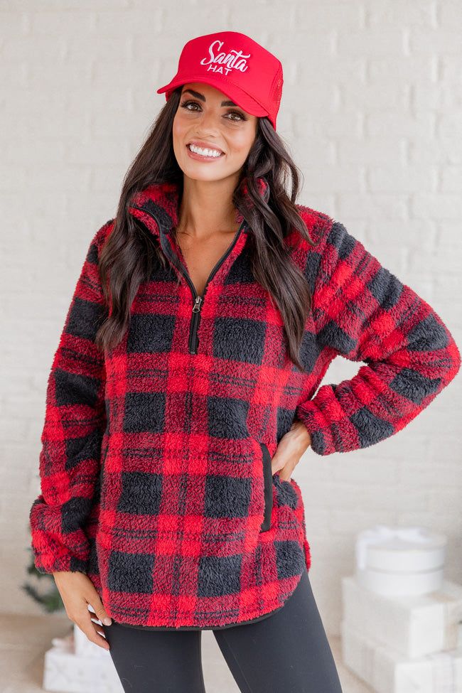 Santa Hat Red Trucker Hat sold by Pink Lily product image thumbnail 4