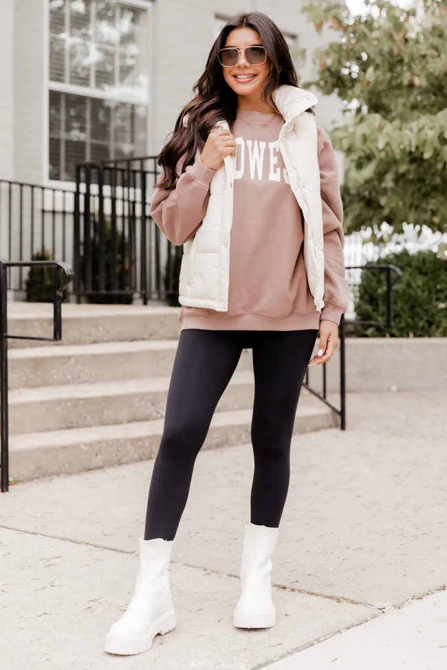 Midwest Mocha Oversized Graphic Sweatshirt sold by Pink Lily product image thumbnail 2