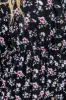 A Different World Black Floral Shirt Dress FINAL SALE sold by Pink Lily