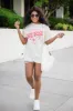 Nurse Stethoscope Ivory Oversized Graphic Tee sold by Pink Lily