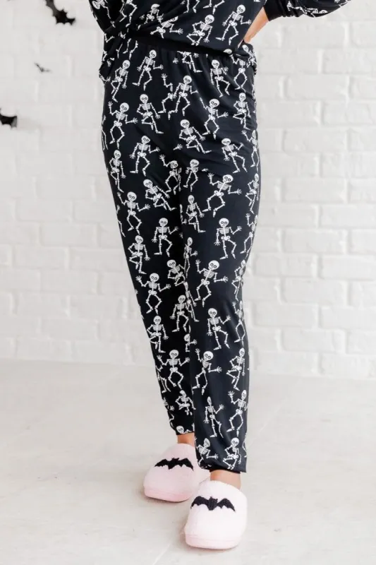 Halloween Skeletons Pajama Joggers FINAL SALE sold by Pink Lily