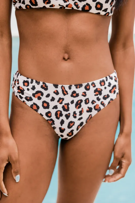Captivating Heart Leopard Print Bikini Bottoms FINAL SALE sold by Pink Lily