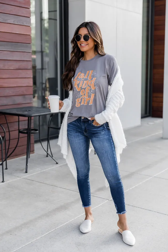 Melania Raw Hem Dark Wash Skinny Jeans FINAL SALE sold by Pink Lily product image thumbnail 2