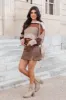 When You Arrived Multi Taupe Color Block Sweater sold by Pink Lily