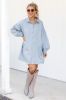 Start Looking Light Wash Chambray Dress FINAL SALE sold by Pink Lily