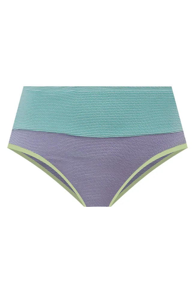 Do Not Disturb Lilac Color Block Bikini Bottoms FINAL SALE sold by Pink Lily product image thumbnail 5