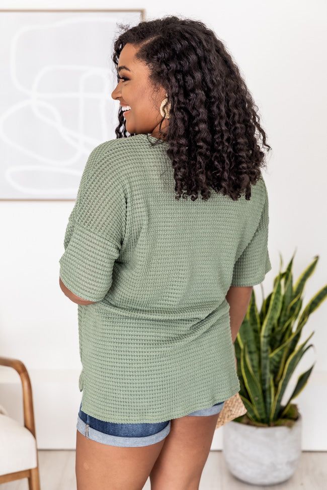 Know She's Wonderful Sage Blouse FINAL SALE sold by Pink Lily product image thumbnail 12