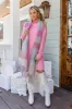 Be A Light Pink Fuzzy Turtleneck Sweater Mini Dress FINAL SALE sold by Pink Lily