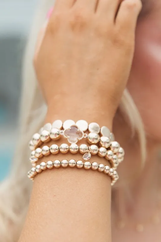 Clover Layering Bracelet sold by Pink Lily