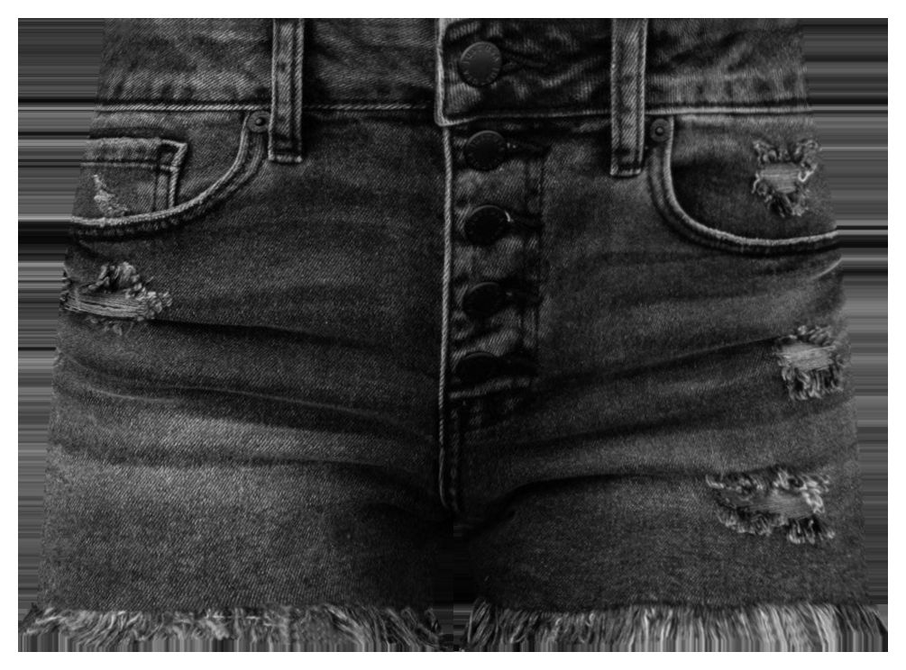 An Outdoor Scenery Black Button Fly Denim Shorts FINAL SALE sold by Pink Lily product image thumbnail 12