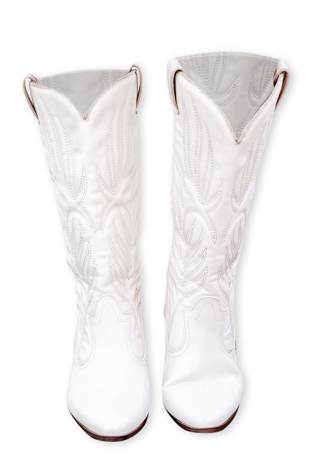 Dixie Cream Western Boots FINAL SALE sold by Pink Lily product image thumbnail 5