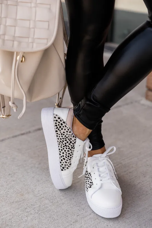 Marisa Leopard Print Sneakers FINAL SALE sold by Pink Lily