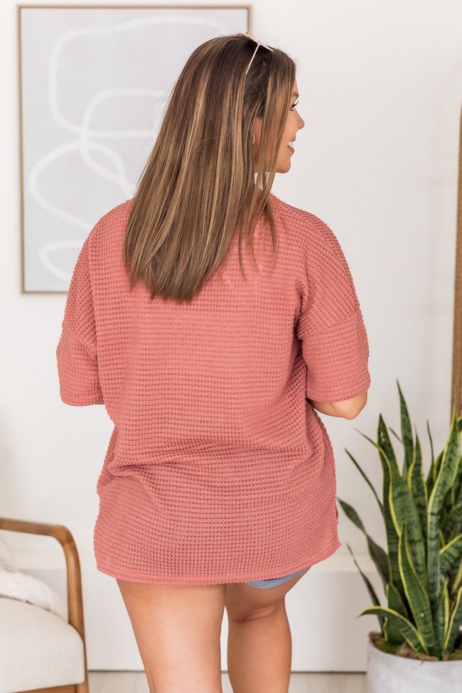 Know She's Wonderful Mauve Blouse FINAL SALE sold by Pink Lily product image thumbnail 8