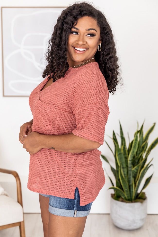 Know She's Wonderful Mauve Blouse FINAL SALE sold by Pink Lily product image thumbnail 11