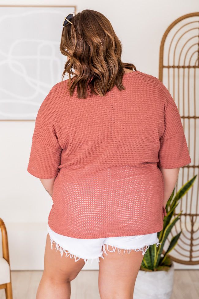 Know She's Wonderful Mauve Blouse FINAL SALE sold by Pink Lily product image thumbnail 16