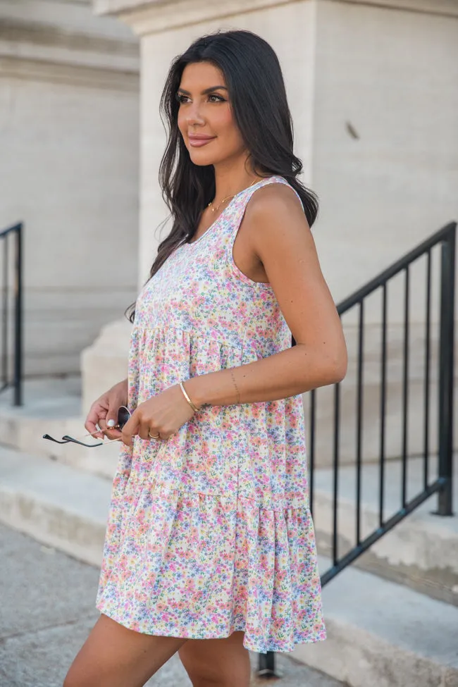 All A Fantasy Knit Printed Floral Dress SALE sold by Pink Lily product image thumbnail 3