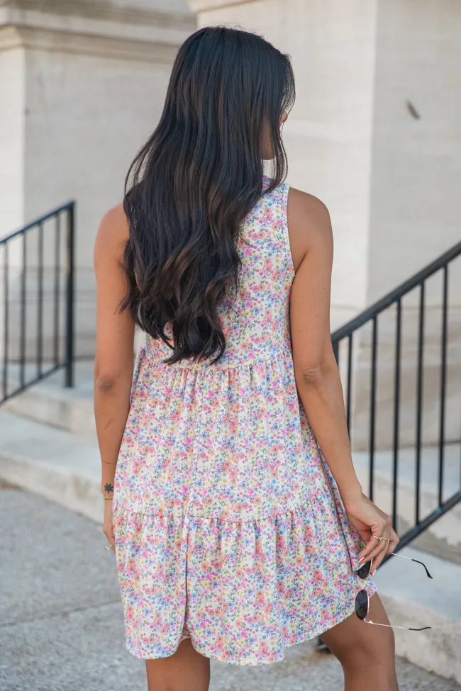 All A Fantasy Knit Printed Floral Dress SALE sold by Pink Lily product image thumbnail 4