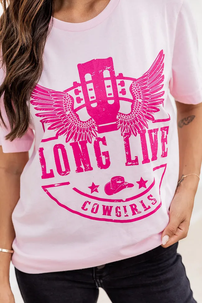 Long Live Cowgirls Pink Graphic Tee FINAL SALE sold by Pink Lily product image thumbnail 3