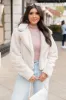 The Choice Is Yours Beige Faux Fur Jacket FINAL SALE sold by Pink Lily
