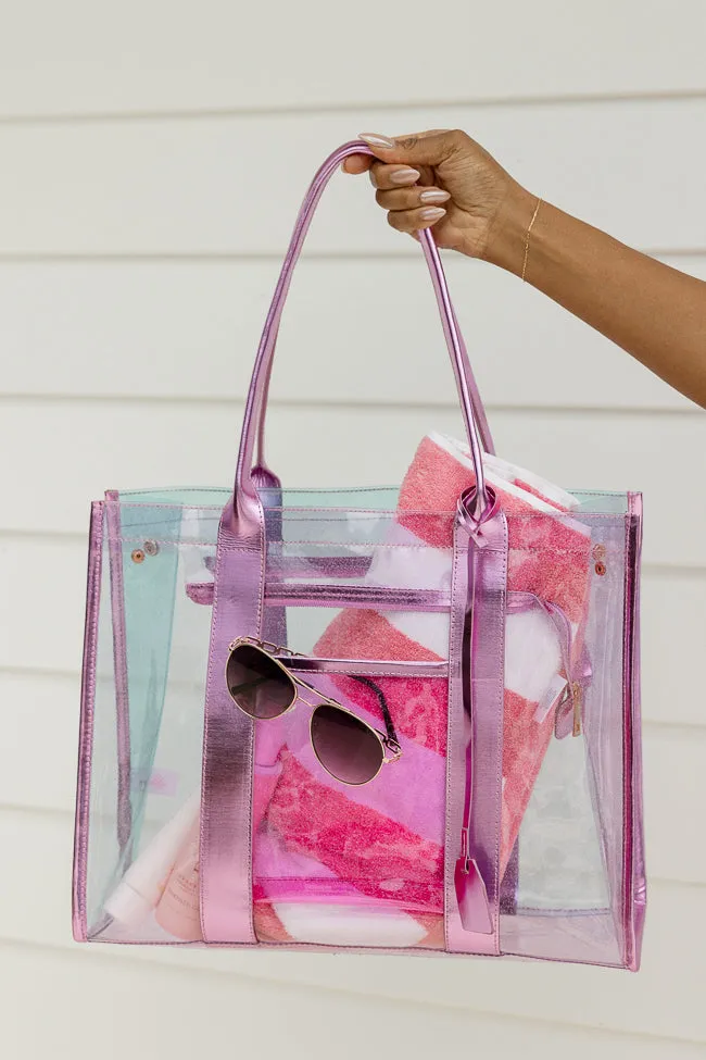 Multicolor Pool Bag FINAL SALE sold by Pink Lily
