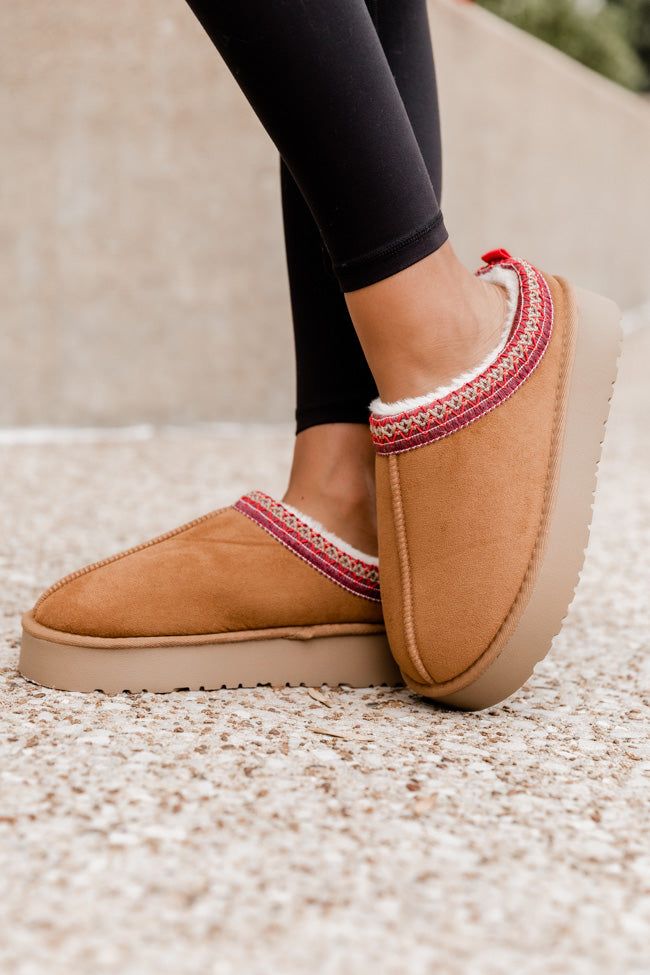 Sydney Chestnut Platform Slipper FINAL SALE sold by Pink Lily product image thumbnail 2