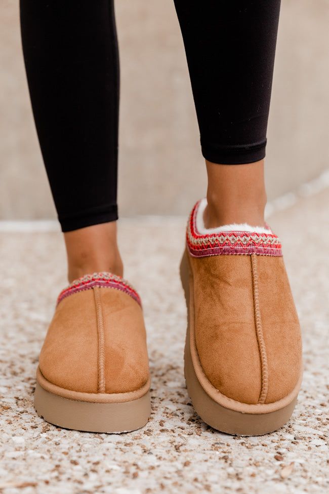 Sydney Chestnut Platform Slipper FINAL SALE sold by Pink Lily product image thumbnail 3