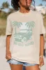 No Bad Waves Ivory Oversized Graphic Tee sold by Pink Lily