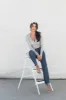 All The Better Grey Ribbed Knit Henley Long Sleeve Tee FINAL SALE sold by Pink Lily