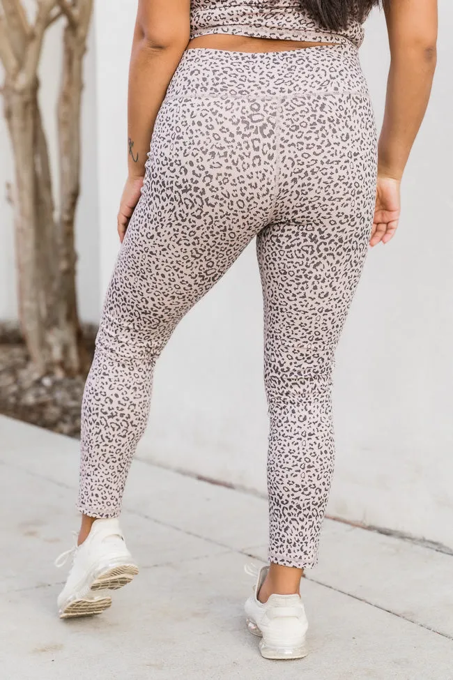 Here To Improve Leopard Print Leggings FINAL SALE sold by Pink Lily product image thumbnail 4