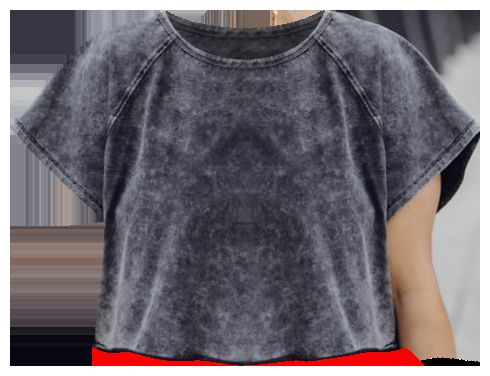 Never Holding Back Acid Wash Charcoal Cropped Blouse FINAL SALE sold by Pink Lily product image thumbnail 19