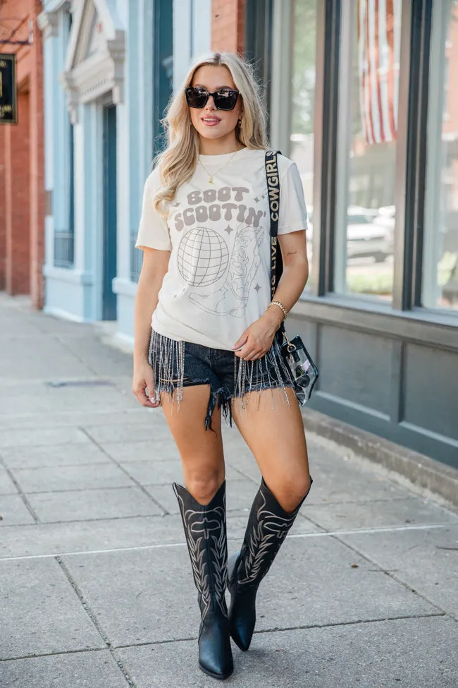Boot Scootin' Ivory Graphic Tee sold by Pink Lily product image thumbnail 2