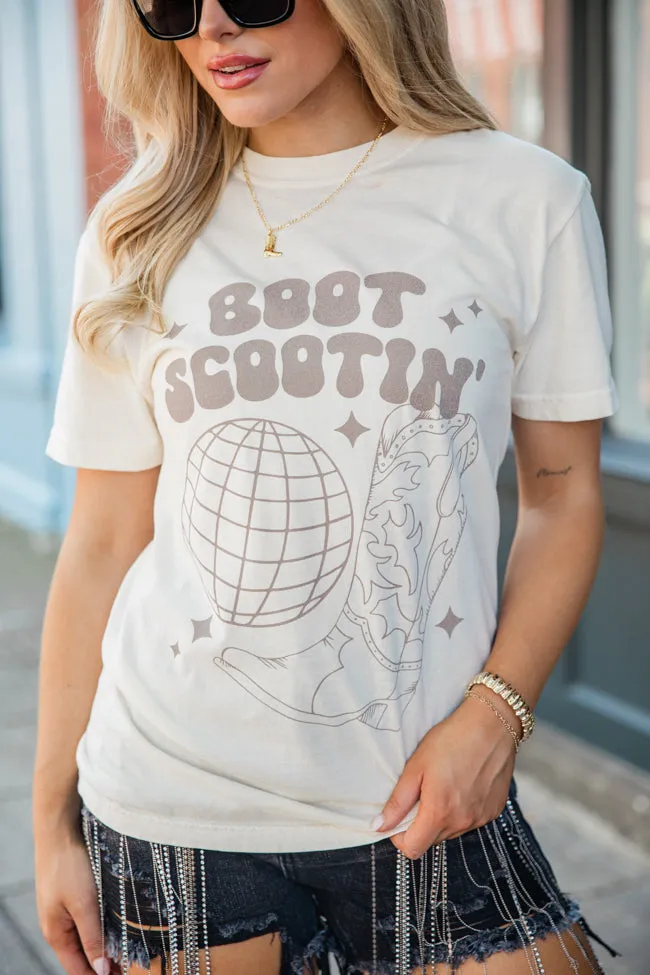Boot Scootin' Ivory Graphic Tee sold by Pink Lily product image thumbnail 3