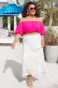 Day By Day Ivory Midi Skirt SALE sold by Pink Lily