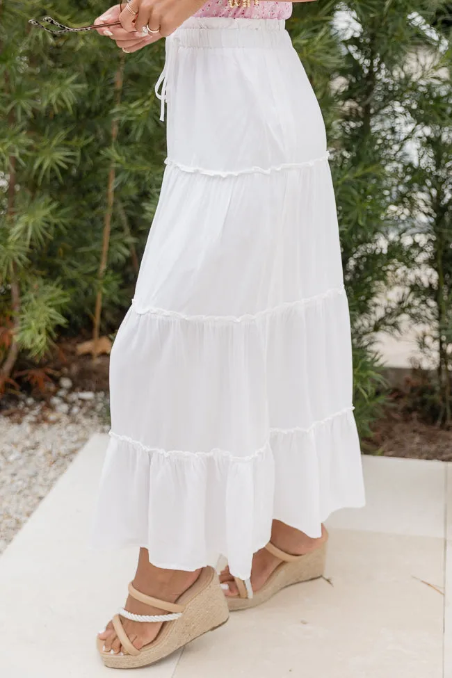 Day By Day Ivory Midi Skirt SALE sold by Pink Lily product image thumbnail 3