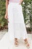 Day By Day Ivory Midi Skirt SALE sold by Pink Lily