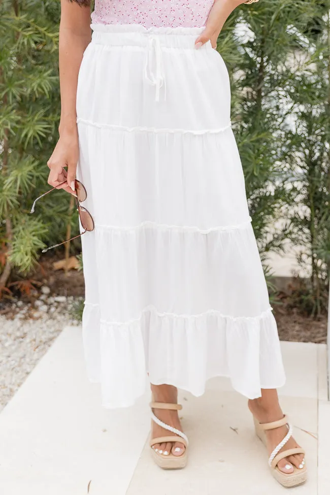 Day By Day Ivory Midi Skirt SALE sold by Pink Lily product image thumbnail 2