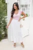 Day By Day Ivory Midi Skirt SALE sold by Pink Lily