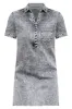 Pretty In Chambray Charcoal Acid Wash Dress FINAL SALE sold by Pink Lily