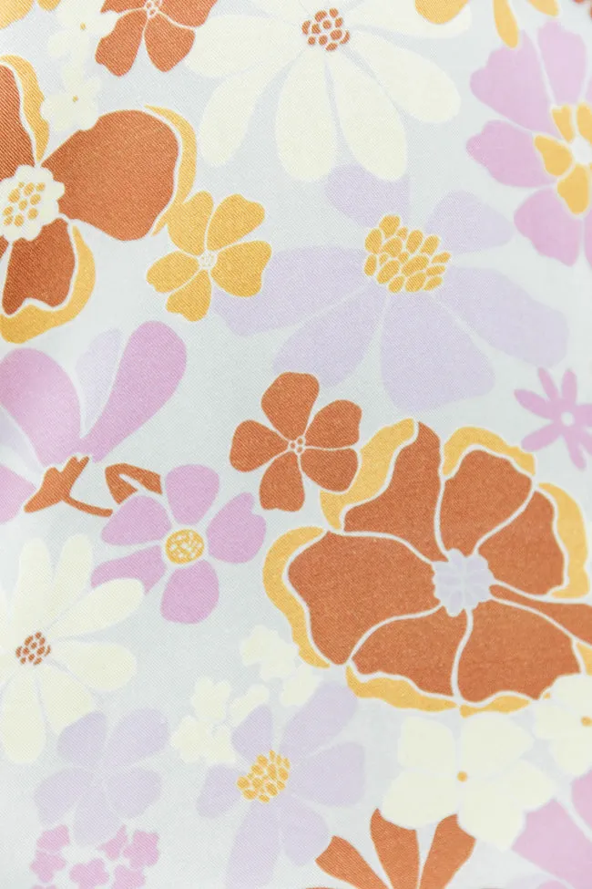 Find My Way Yellow Multi Floral Off The Shoulder Blouse FINAL SALE sold by Pink Lily product image thumbnail 3