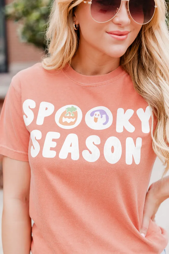 Spooky Season Cookies Rust Comfort Color Tee sold by Pink Lily product image thumbnail 3