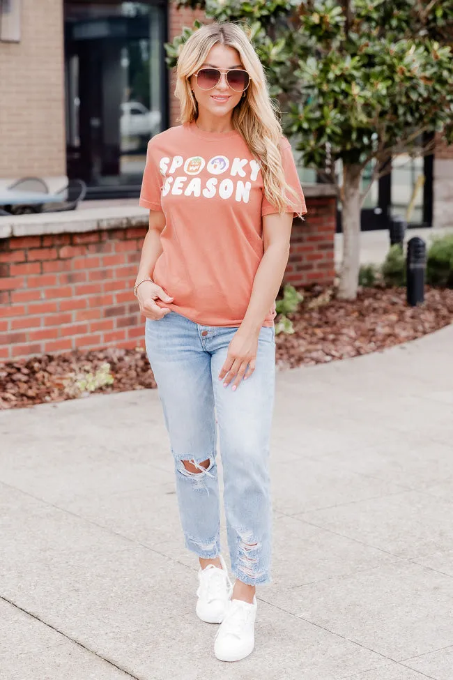 Spooky Season Cookies Rust Comfort Color Tee sold by Pink Lily product image thumbnail 2