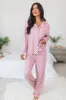 Under The Stars In Watermelon Crawl Long Sleeve Bamboo Pajama Top FINAL SALE sold by Pink Lily
